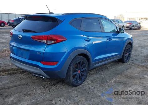 2017 Hyundai Tucson Night из США, поврежденный, VIN KM8J33A24HU460047